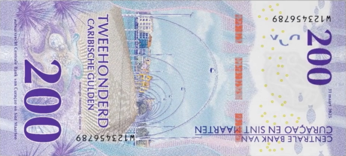 (503) ** PNew (PN5) Curacao & St. Martin - 200 Gulden (2025)